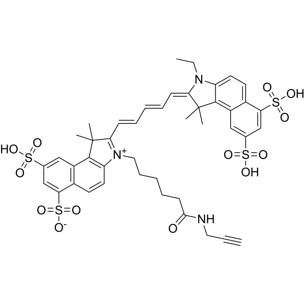Trisulfo-Cy5.5-Alkyne 2055046-12-1
